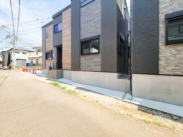 3号棟【前面道路4.0m 公道】車の通行が少ないので、静かな住環境を維持することができます。