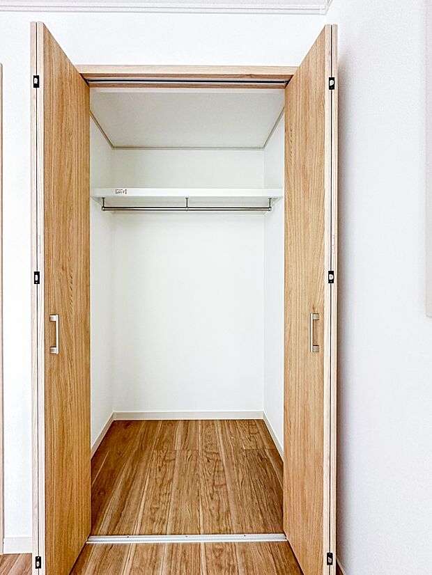 【収納】全室クローゼット収納を完備