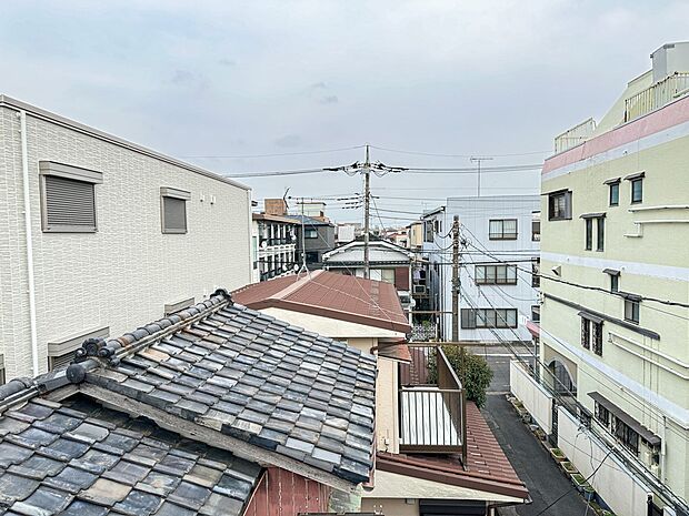 【眺望】南向き バルコニー眺望