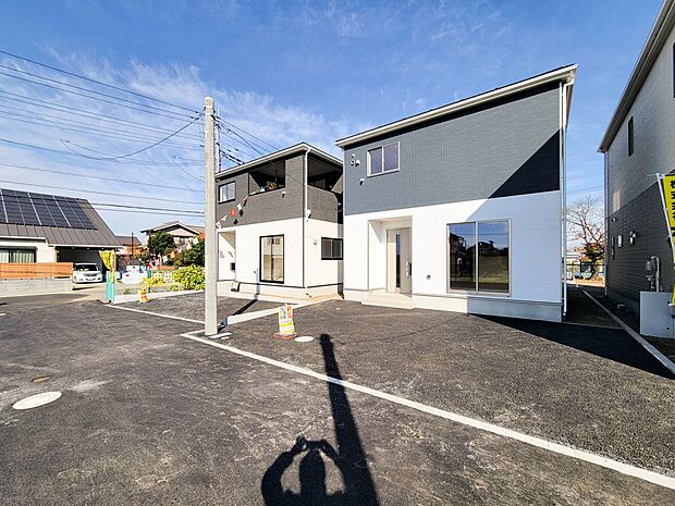 1号棟【前面道路】車の通行が少ないので、静かな住環境を維持することができます。