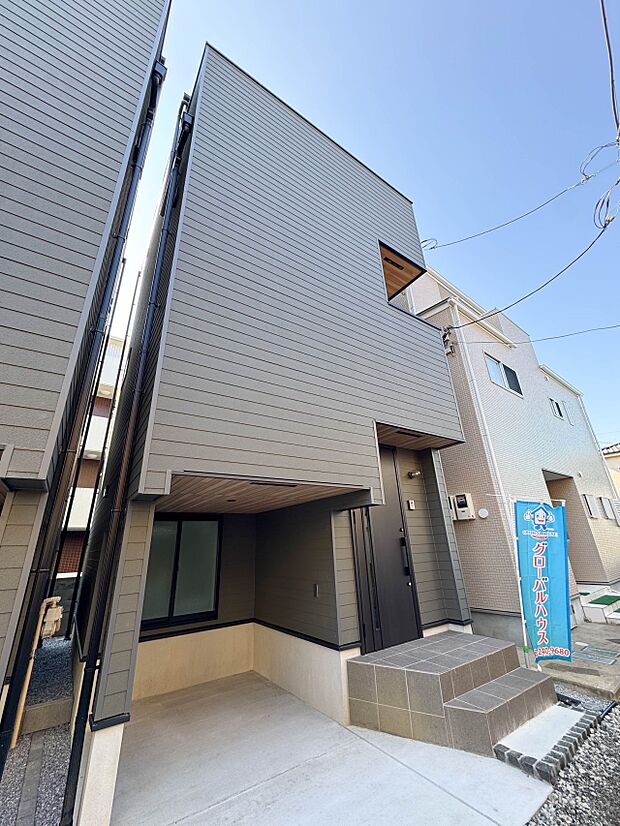 A号棟【外観】家は一生のお買物。自分ならではの家族ならではの、家にしたい。書斎を設ける。子どものプレイングルームを設ける。趣味のオーディオルームを設置する。夢を追うオンリーワンの家です。