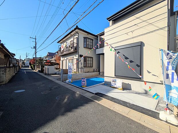 【前面道路】車の通行が少ないので、静かな住環境を維持することができます。