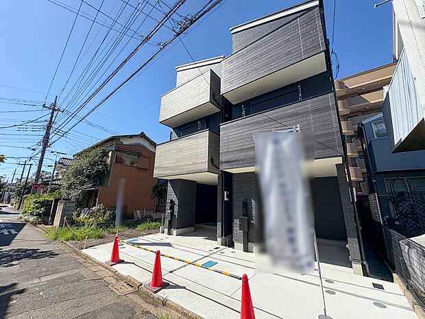 【外観-C号棟-】与野駅徒歩4分の好立地。駅チカでも落ち着いた街並みとなっております。