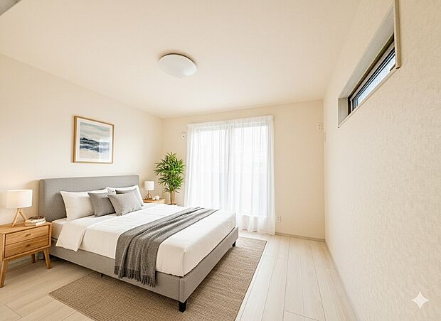 ※家具はCGです　1号棟【寝室8帖】