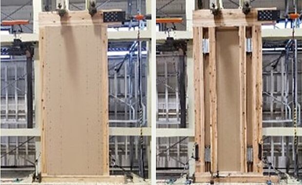 2000年の建築基準法改正後、構造耐力上主要な軸組等について、日本で初めて国土交通大臣認定を取得。地震や風の揺れにも強い、オリジナル耐力パネルです。