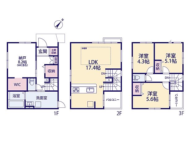 3号棟【間取り図】