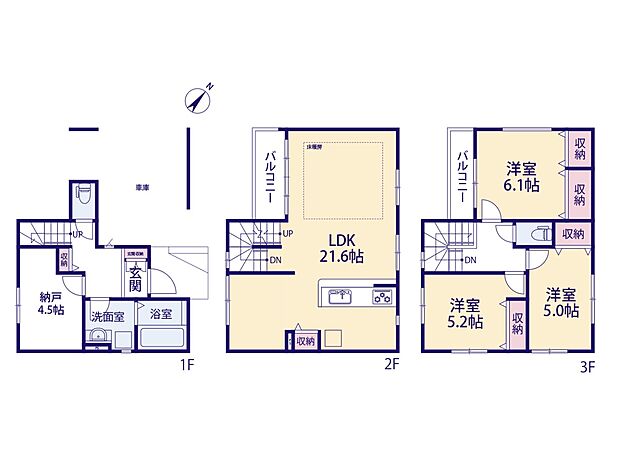 1号棟【間取り図】