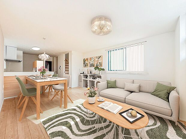 1号棟【LDK17.3帖】駅まで8分、北浦和小学校まで8分という好アクセスが、毎日の送り迎えや通勤ストレスを大幅に軽減します。この立地の利便性は、永住後の高い資産価値も保証します。