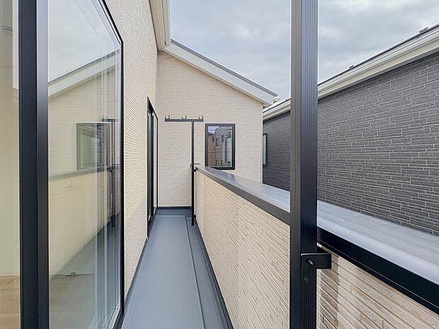 バルコニーに自分のこだわりをもたせる。