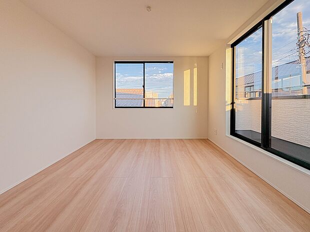 【洋室】充実した生活は伸びやかな居室空間から始まります。快適に・伸びやかに。心の潤いを求める方々へ。