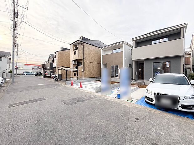 2号棟【外観】家の良し悪しだけでなく周辺環境も重要なポイント。