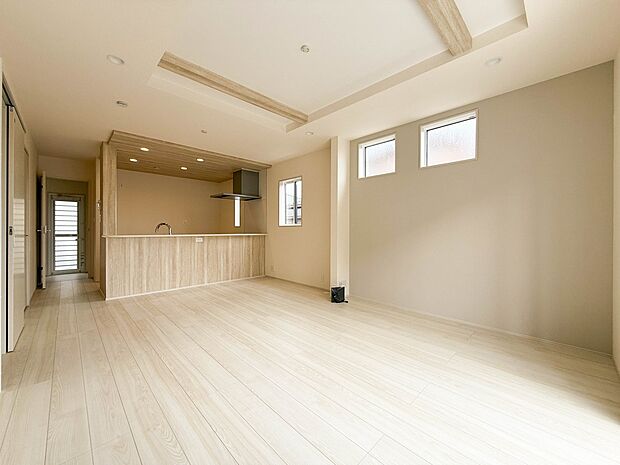 1号棟【LDK16.0帖】子供の様子を見ながら料理ができるので安心です。