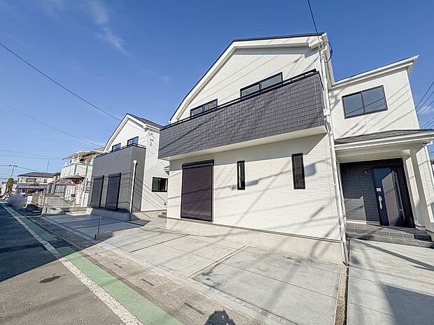 B号棟【外観】陽当りや通風性など各所に施された工夫で住みやすさを実現。部屋の大きさや周辺環境・街並など、資料には掲載していない情報が現地にはたくさんございます。是非ご確認下さい。