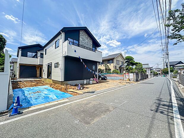 2号棟【前面道路 南東約5m】家の良し悪しだけでなく周辺環境も重要なポイント。