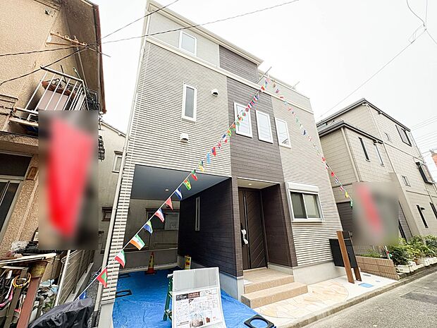 【外観】家は一生のお買物。自分ならではの家族ならではの、家にしたい。書斎を設ける。子どものプレイングルームを設ける。趣味のオーディオルームを設置する。夢を追うオンリーワンの家です。