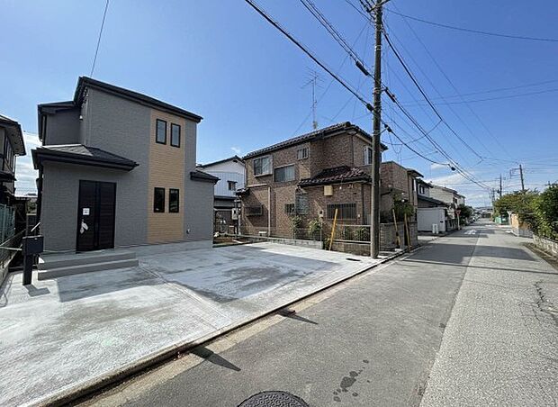 【前面道路】家の良し悪しだけでなく周辺環境も重要なポイント。