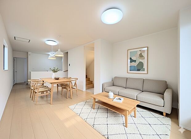 【Living-dining-リビングダイニング】流行に左右されず、将来にわたって価値が継続する「上質」な佇まい。