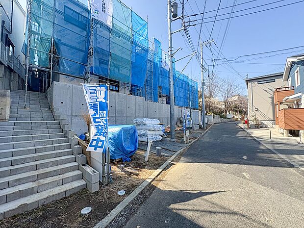 1号棟【外観】「見えない物」でも、ご見学いただくことで、手に取るようにおわかりいただけるはずです。