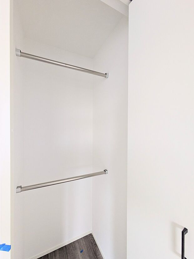 【収納】各部屋を最大限に広く使って頂ける様、全居住スペースに収納付。プライベートルームはゆったりと快適に。