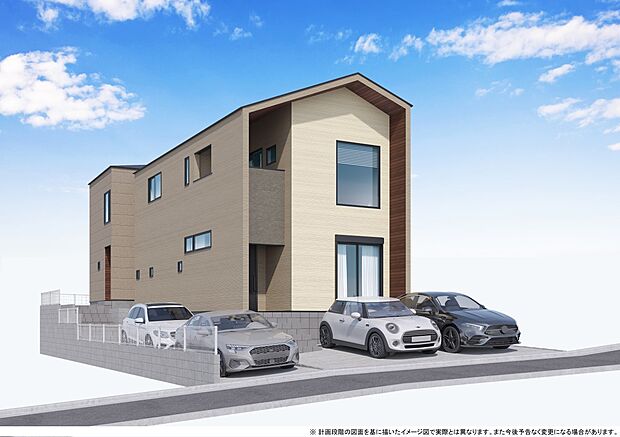 【完成イメージ図】モデル棟で仕様設備をご確認いただけます!