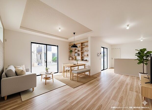 1号棟【LDK16帖】流行に左右されず、将来にわたって価値が継続する「上質」な佇まい。