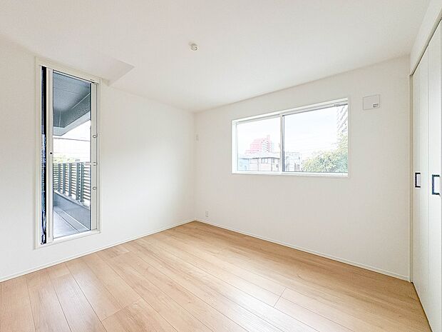 No.1【洋室】充実した生活は伸びやかな居室空間から始まります。快適に・伸びやかに。心の潤いを求める方々へ。