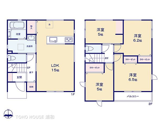1号棟【間取り図】