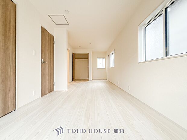 【BR5.25帖、6帖】昨今のトレンドになりつつあるのが、広過ぎず、快適すぎない子ども部屋。勉強と寝るだけの部屋にすることで閉じこもりがなくなり、リビングで過ごす時間が増えると言われています…