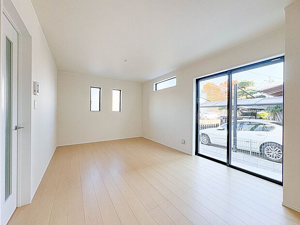 B号棟【LDK17.75帖+南庭】インテリアショップで見掛けた「あの家具」も置ける、ゆったりとした空間。時に広さが上質な寛ぎの時間になる事も。