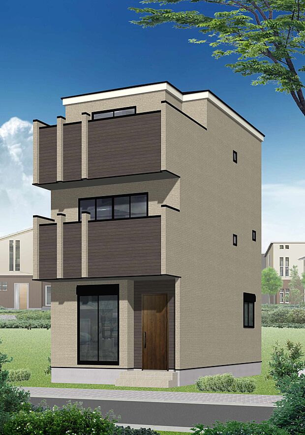 【完成イメージ図】モデル棟で仕様設備をご確認いただけます！