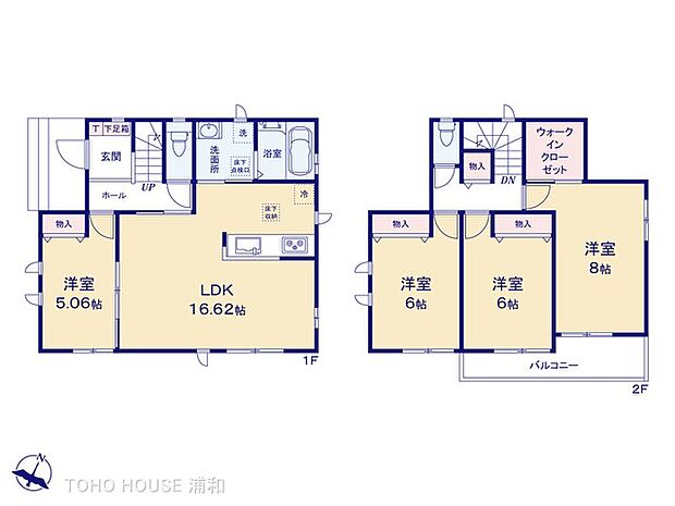 【間取り】4LDK　C号棟　図面と異なる場合は現況を優先