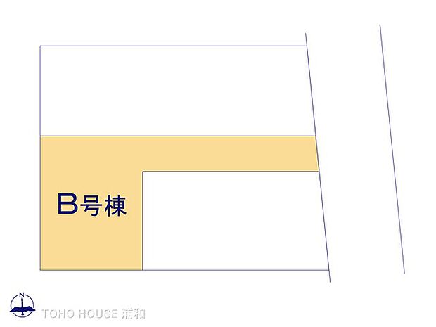 B号棟【区画図】　図面と異なる場合は現況を優先