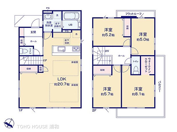 2号棟【間取り図】