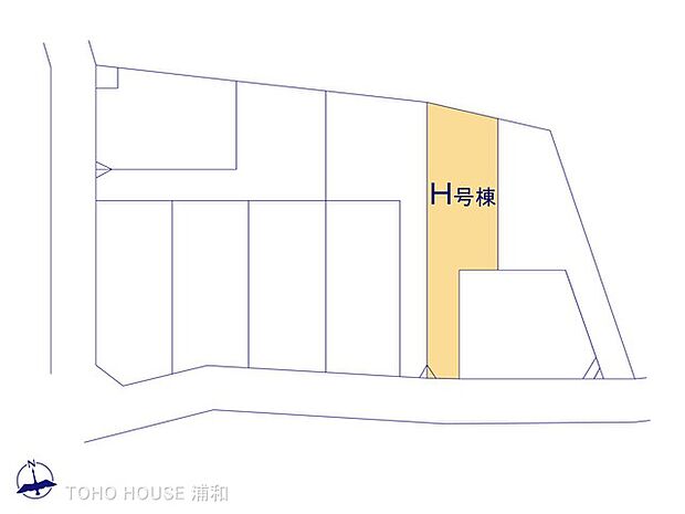 H号棟　図面と異なる場合は現況を優先