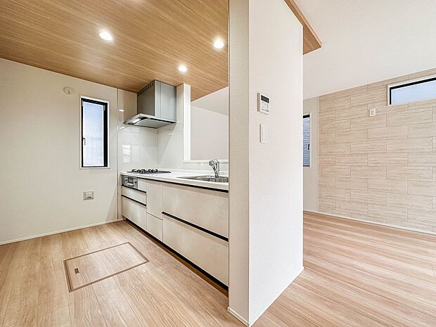 【LDK16.25帖】ホームパーティーでもゲストと一緒に料理を楽しみながら楽しい時間を過ごせそう。