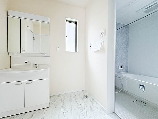 【ランドリースペース】広さもたっぷり。