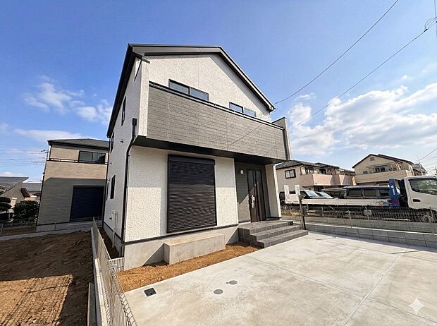 D号棟【外観】全4棟、全棟カースペース2台可!