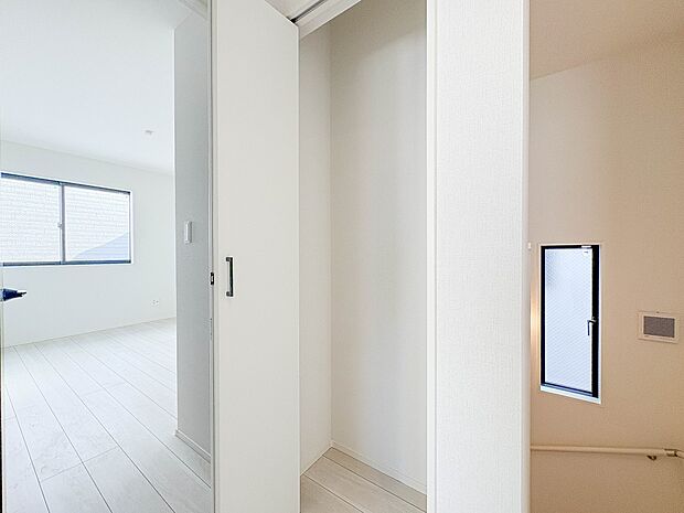 1号棟【収納】限られたスペース内に無理なく収納することができます。