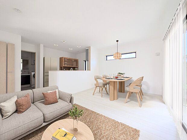 【Living-dining-リビングダイニング】流行に左右されず、将来にわたって価値が継続する「上質」な佇まい。