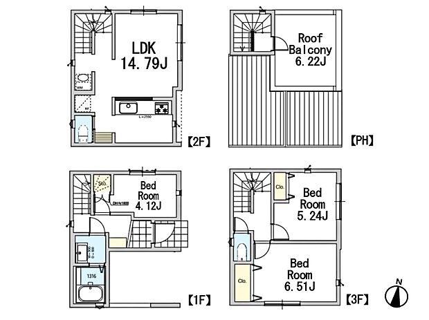 1号棟【間取り図】