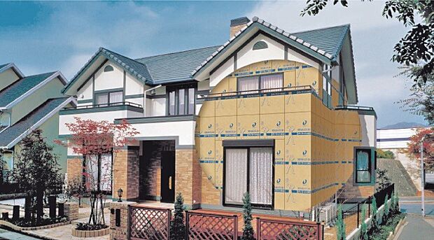 ダイライトは、自然界の無機質材料を有効活用した画期的な新素材です。高強度・防耐火・耐久性などの強さはもちろん、住む人の健康や自然環境にも「やさしい」。