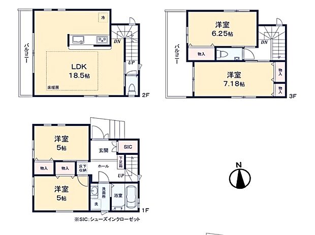 A号棟【間取り図】