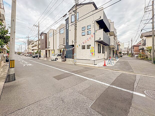 【前面道路】家の良し悪しだけでなく周辺環境も重要なポイント。