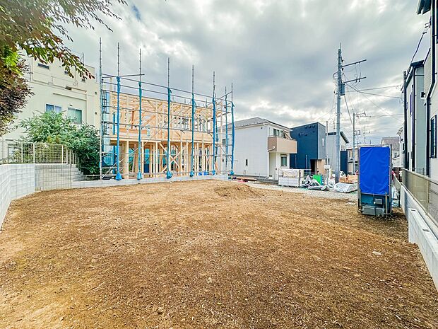 【現地土地写真】ここから始まる「日常」はご家族にとってかけがえのない時間となります。少しでも豊かに、快適に。