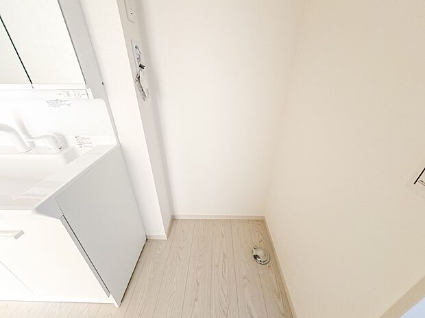 【ランドリースペース】は広さもたっぷり。