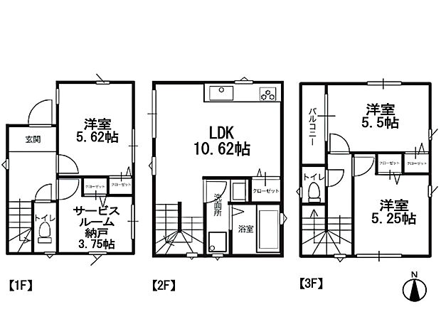 1号棟【間取り図】