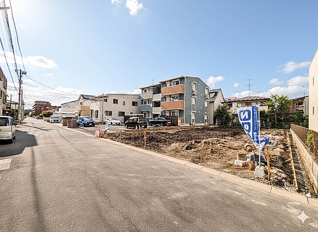 A号棟【外観】ご家族が集まるLDKは、パントリーを含めて広々とした20帖。2階には4つの居室を確保し、お子様それぞれの個室やテレワークスペースなど、多彩な使い方が可能です。