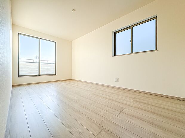 【寝室7.5帖】充実した生活は伸びやかな居室空間から始まります。快適に・伸びやかに。心の潤いを求める方々へ。