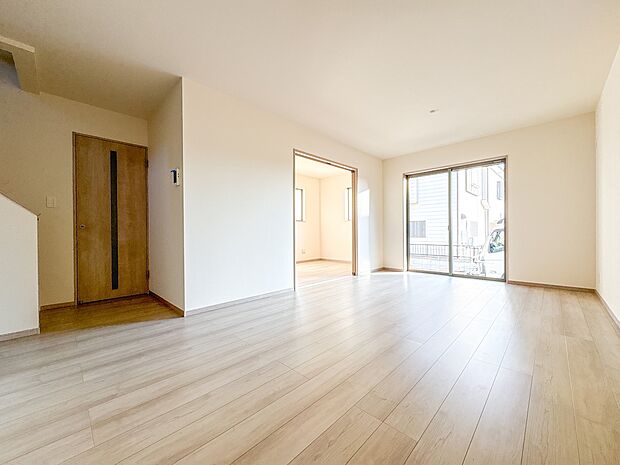 【LDK16.5帖】家族の様子が見えやすいダイニングスペース