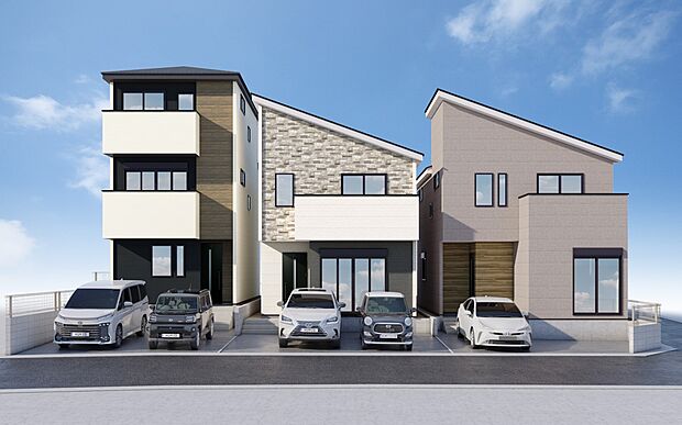 【完成イメージ図】モデル棟で仕様設備をご確認いただけます!